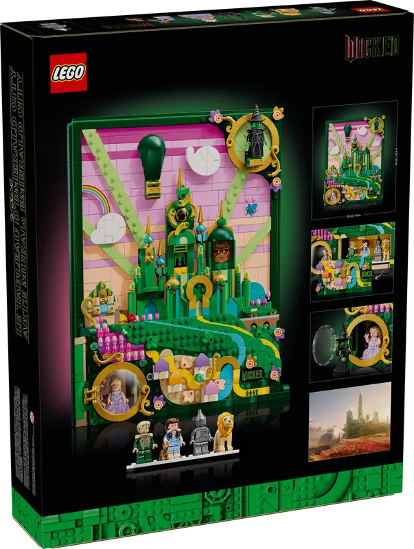 LEGO® Wicked Emerald City Wall Art 75685 Amazon