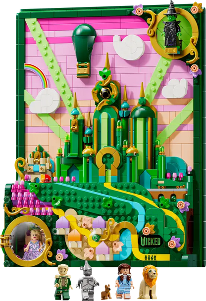 LEGO® Wicked Emerald City Wall Art 75685 Amazon