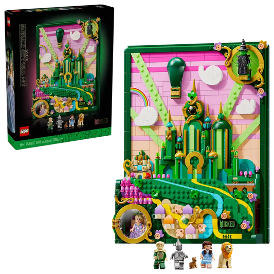 LEGO® Wicked Emerald City Wall Art 75685 Amazon