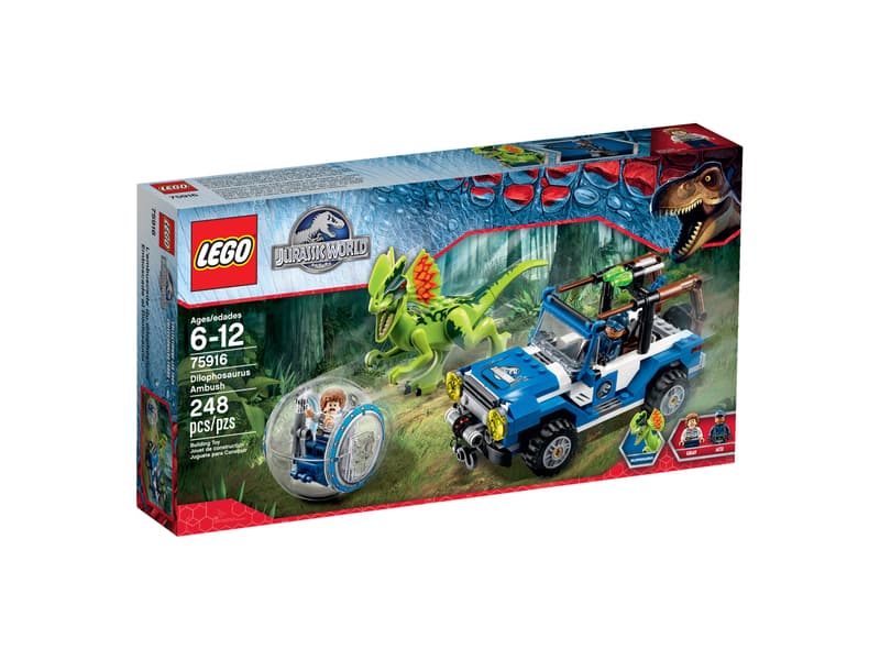 LEGO Jurassic World Dilophosaurus Ambush 75916