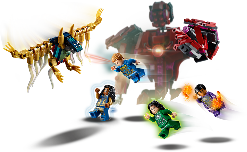 LEGO Marvel The Eternals in Arishem’s Shadow 76155