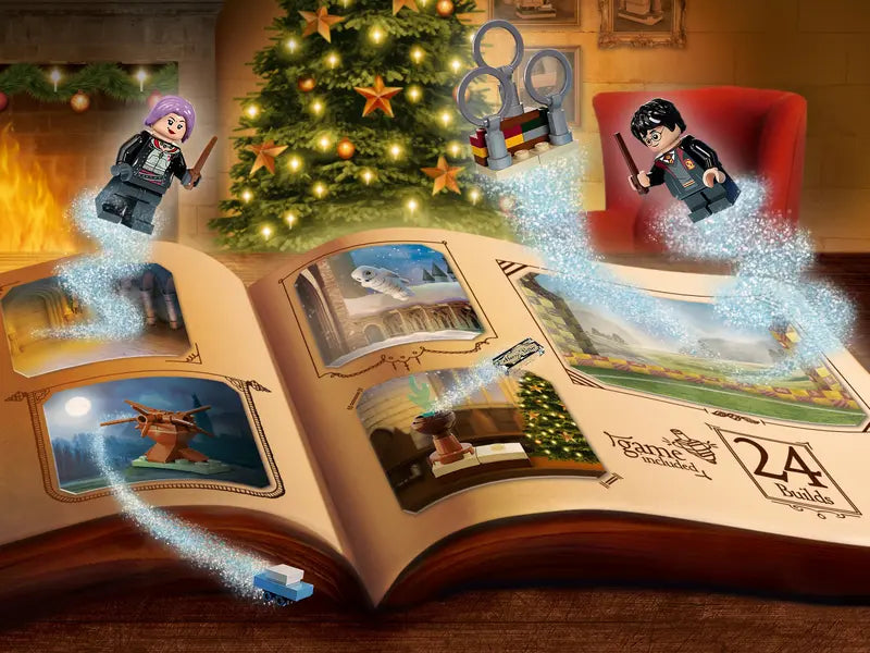 LEGO Harry Potter Advent Calendar 76404 includes iconic items from the Harry Potter films
