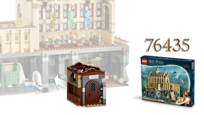 LEGO® Harry Potter™ Hogwarts™ Castle: Charms Class 76422 fits in 76435 set