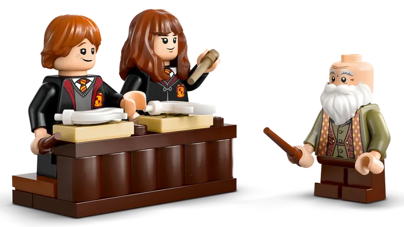 LEGO® Harry Potter™ Hogwarts™ Castle: Charms Class 76422 includes Ron Weasley™, Hermione Granger™ and Professor Flitwick minifigures