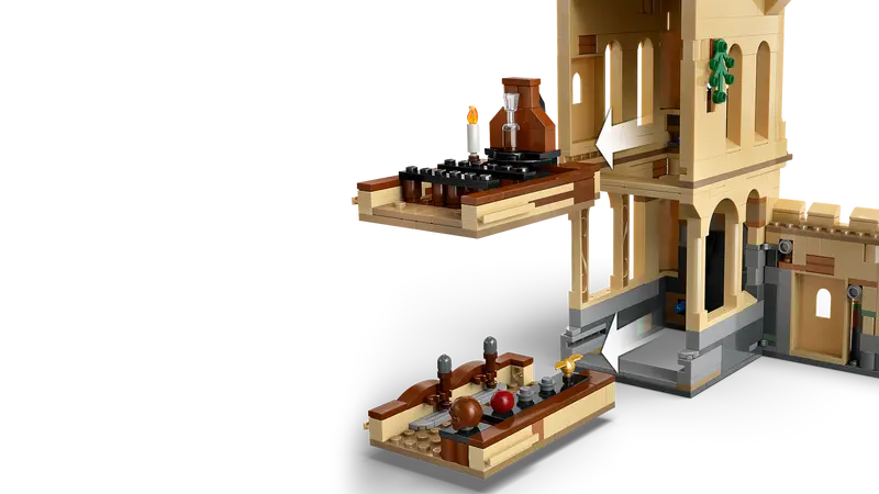 LEGO Harry Potter Hogwarts Castle: Flying Lessons 76447 Brick Island