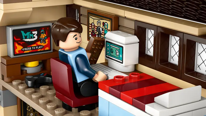 LEGO® Harry Potter™ Privet Drive: Aunt Marge's Visit 76451 Dudley’s bedroom