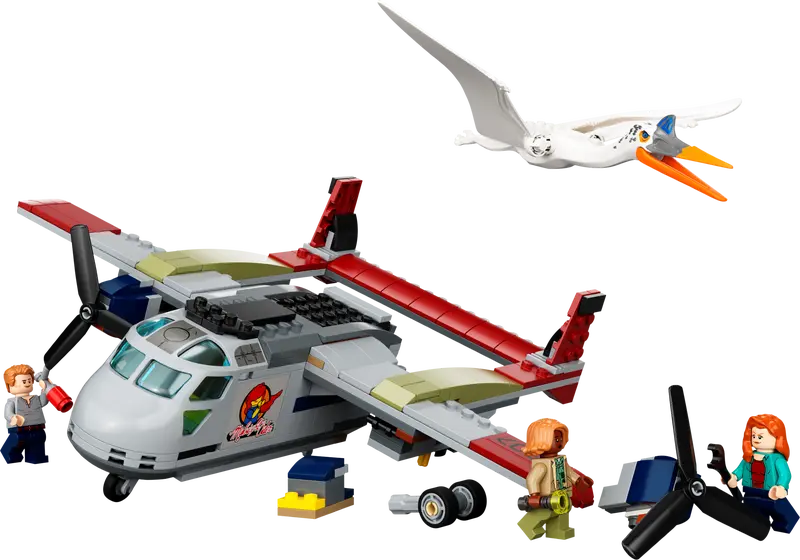 LEGO Jurassic World Quetzalcoatlus Plane Ambush 76947 