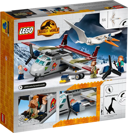 LEGO Jurassic World Quetzalcoatlus Plane Ambush 76947 Box