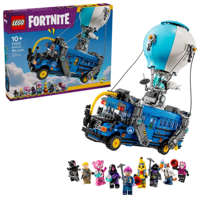 LEGO Fortnite Battle Bus 77073 with packaging