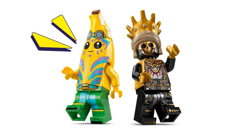 LEGO Fortnite 77077  Klombo comes with Peely and Oro minifigures