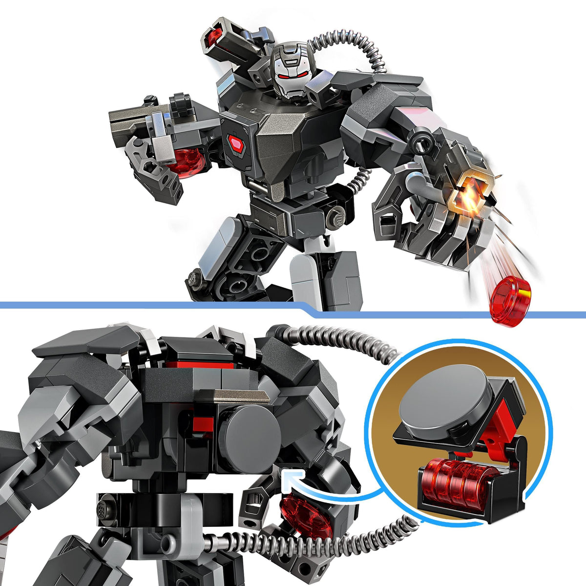 LEGO Marvel War Machine Mech 76277