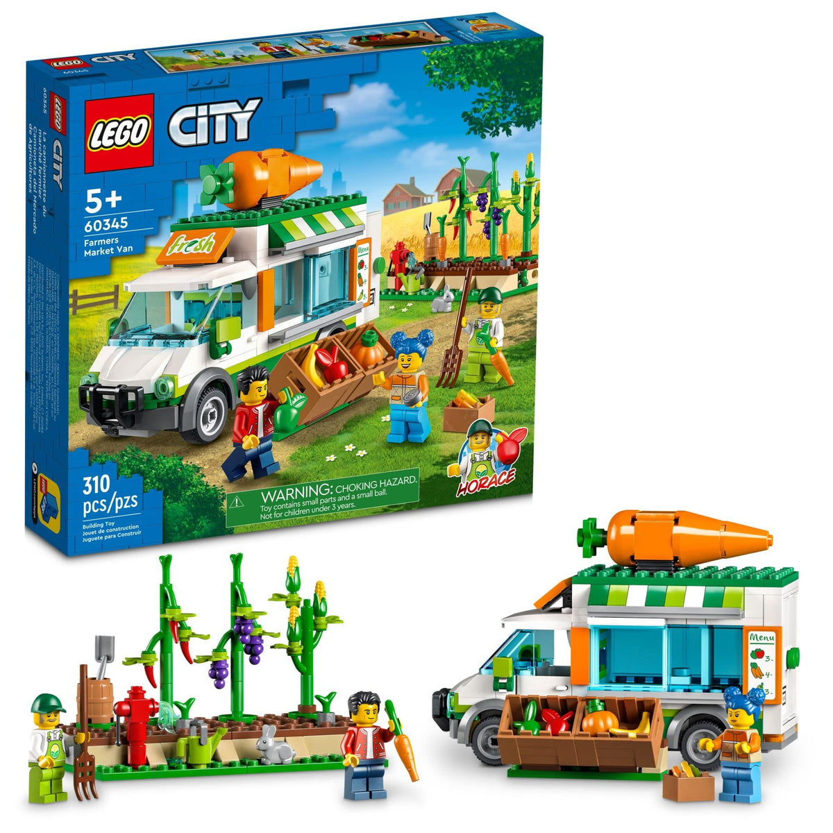 LEGO City Farmers Market Van 60345