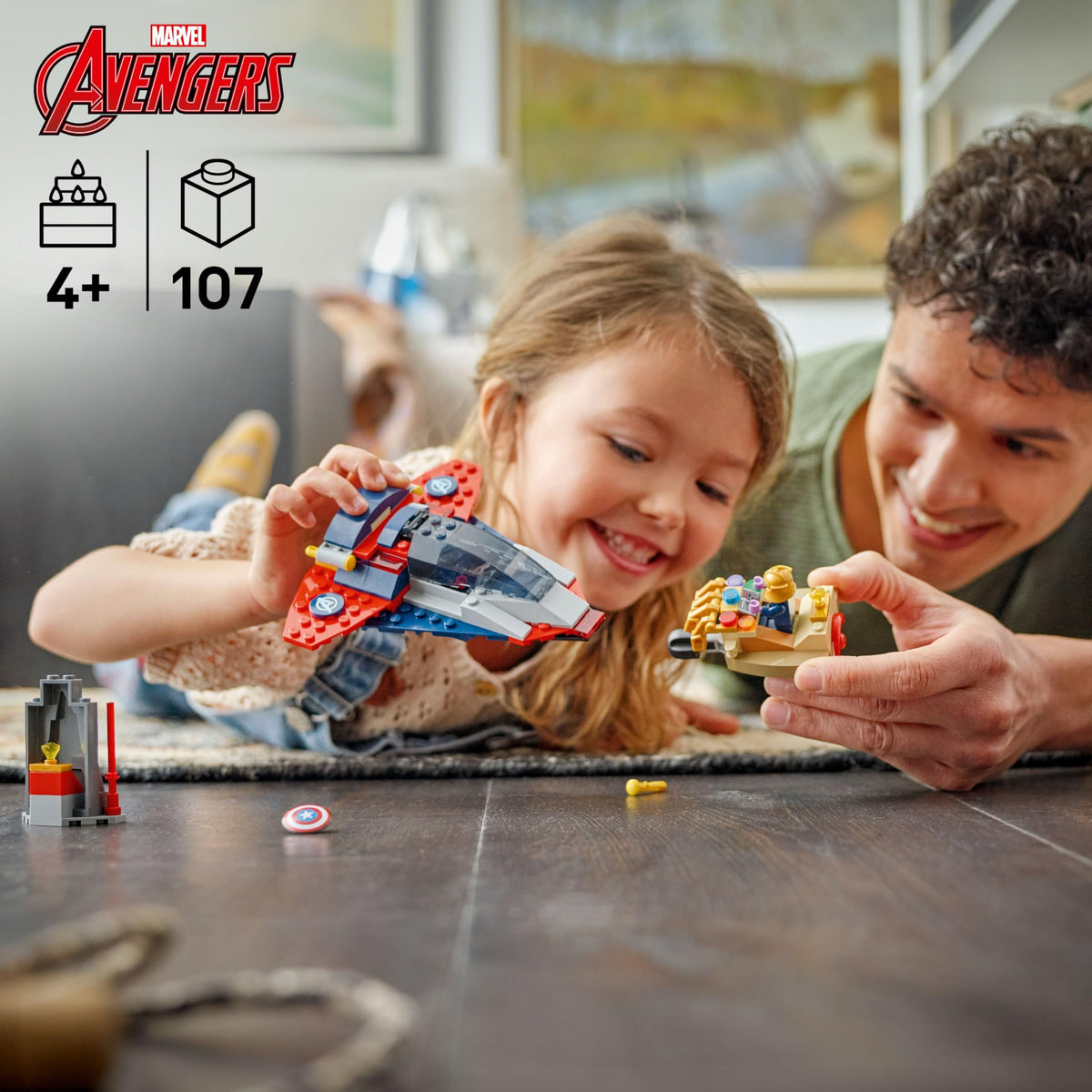 LEGO Marvel Captain America vs. Thanos 76319
