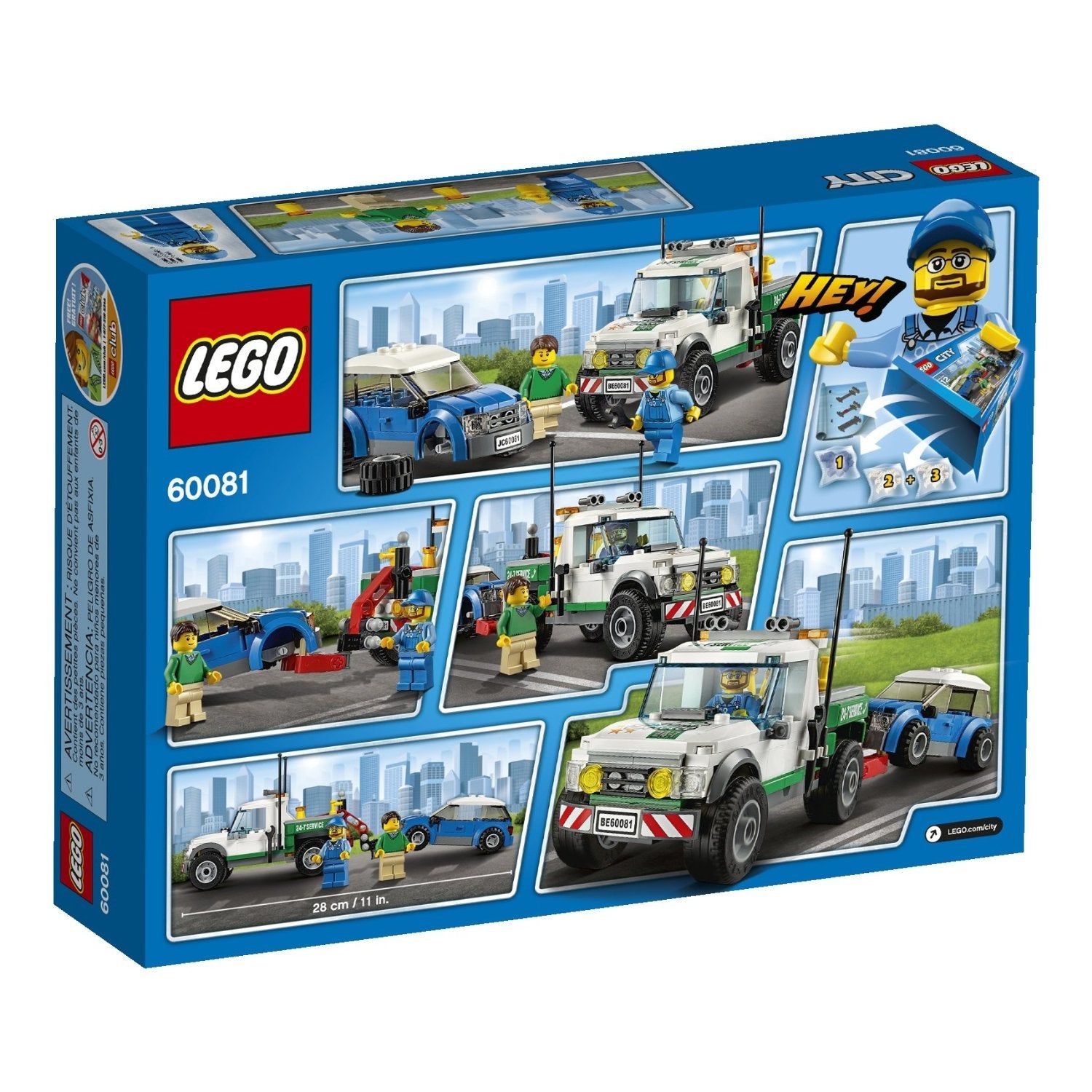LEGO City Pickup Tow Truck 60081 Brick Island