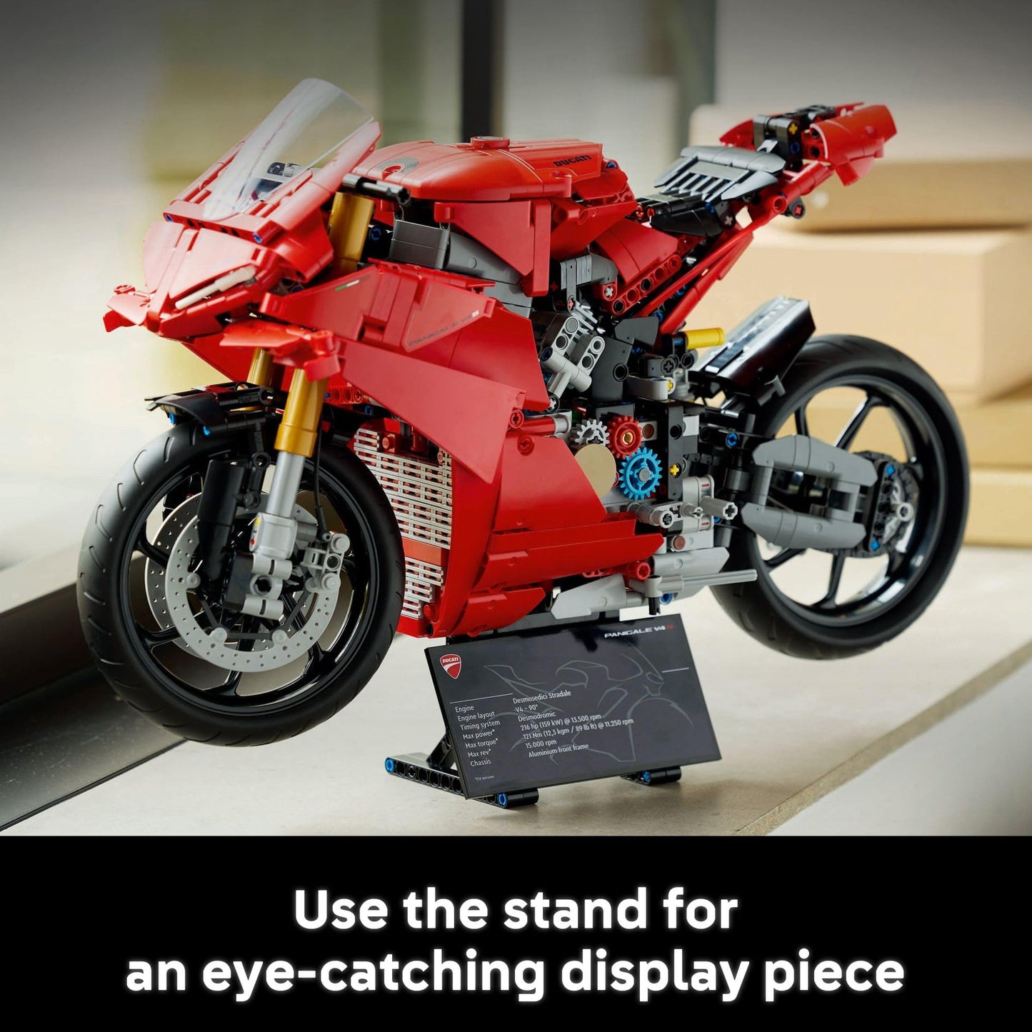 LEGO Technic Ducati Panigale V4 S Motorcycle 42202