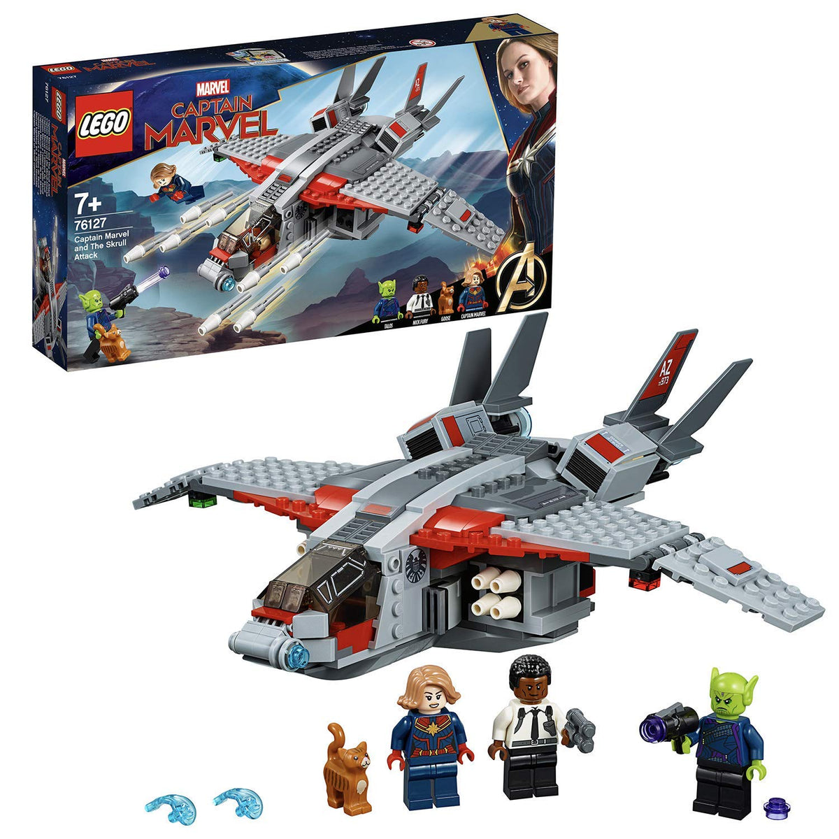 LEGO Captain Marvel and The Skrull Attack 76127