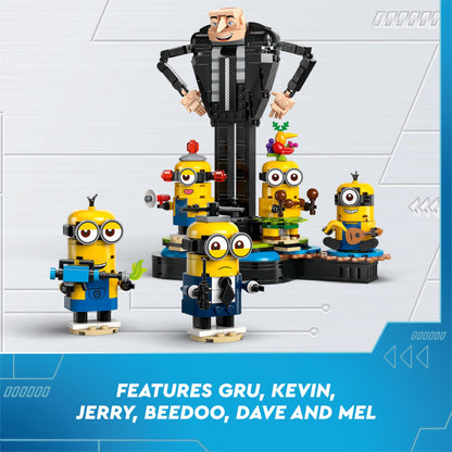 LEGO® Despicable Me Brick-Built Gru and Minions 75582