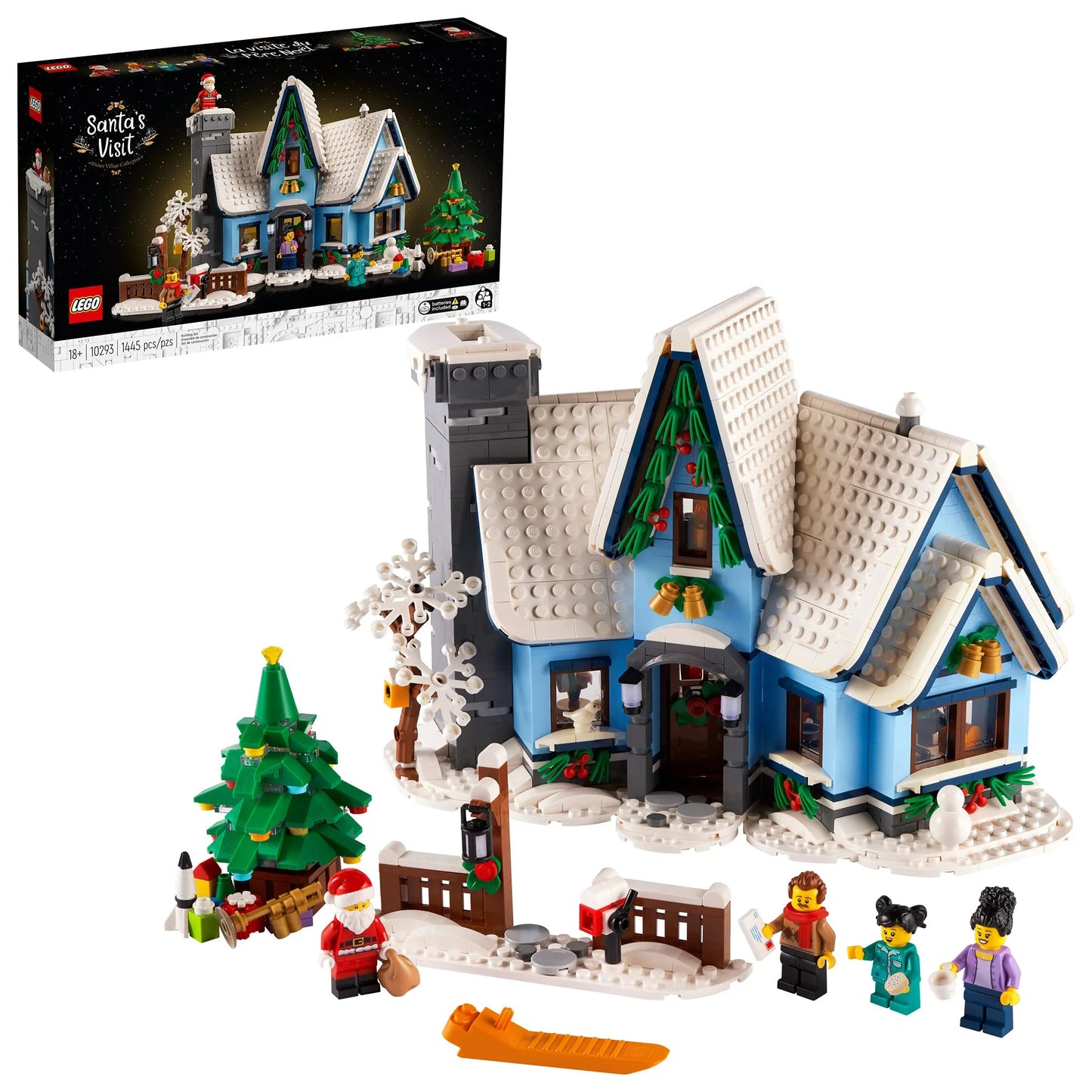 LEGO Creator Expert Santa’s Visit 10293 with packaging