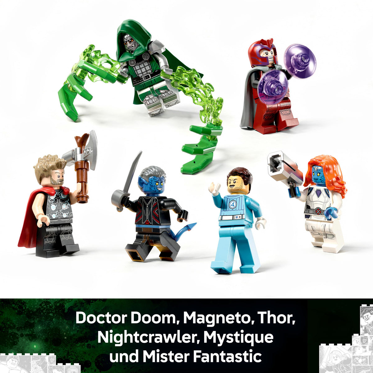 LEGO Marvel Epic Battle Avengers Doomsday 76348