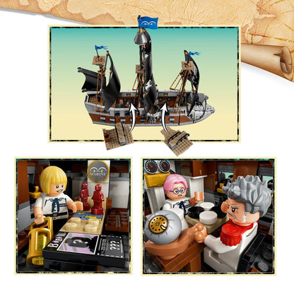 LEGO One Piece General Garp Navy Battleship 75646