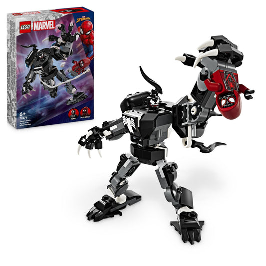 LEGO Super Heroes Marvel Venom Mech Armour vs. Miles Morales 76276