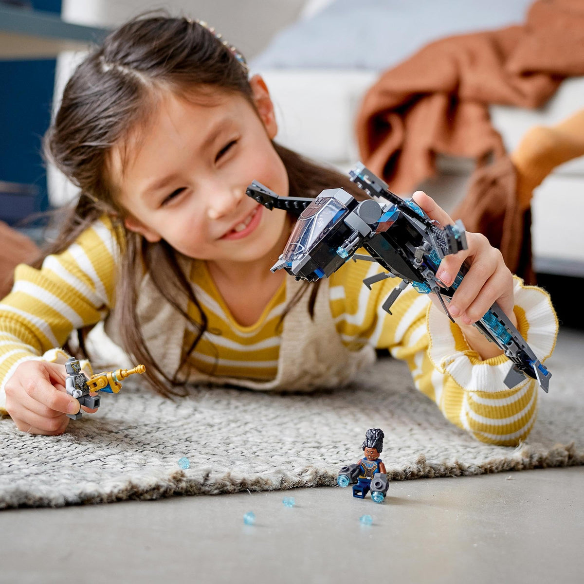 Lego® Super Heroes Marvel Black Panther Dragon Flyer 76186 Building Kit Toy; Create The Final Battle Scene from Avengers: Endgame