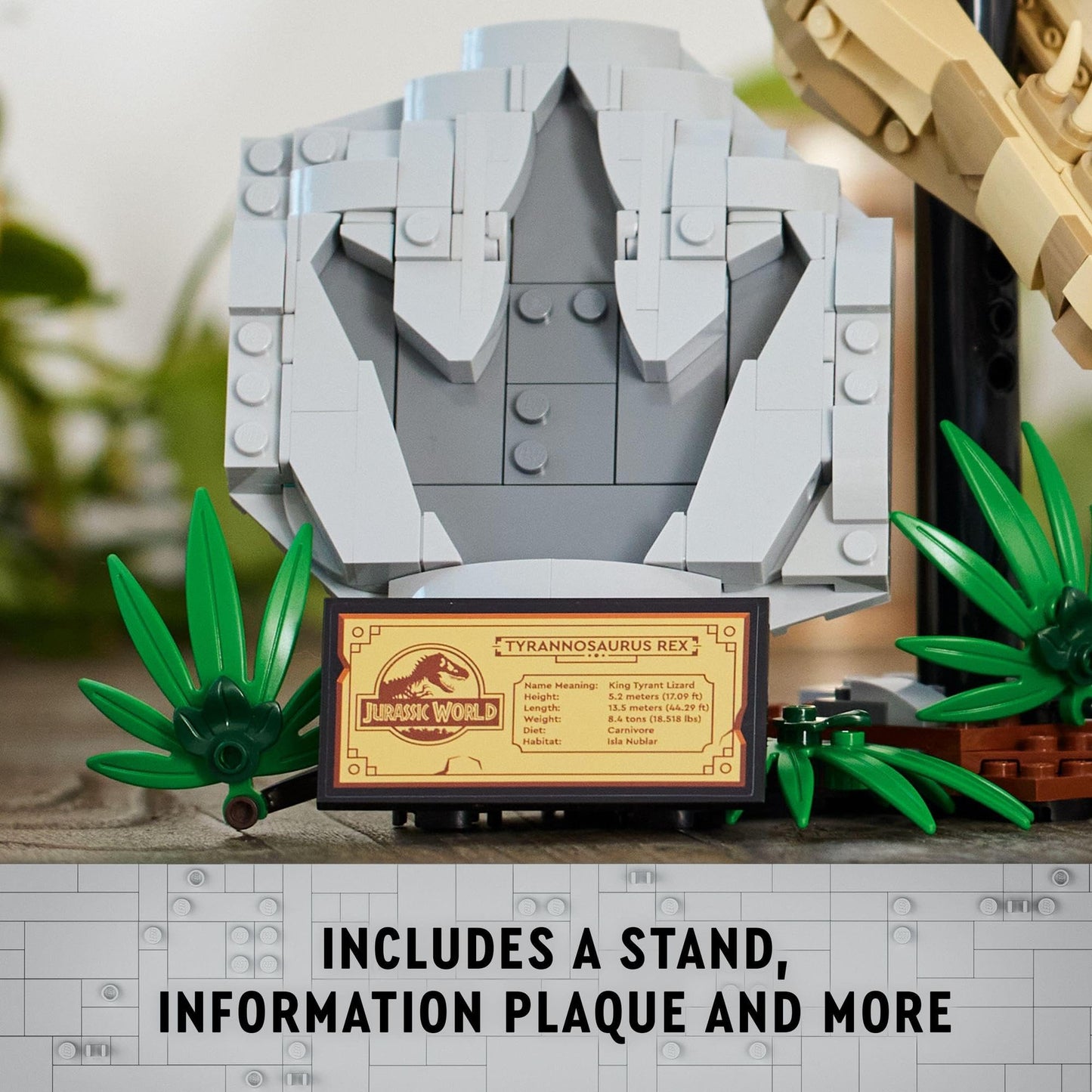 LEGO Jurassic World Dinosaur Fossils: T. rex Skull 76964