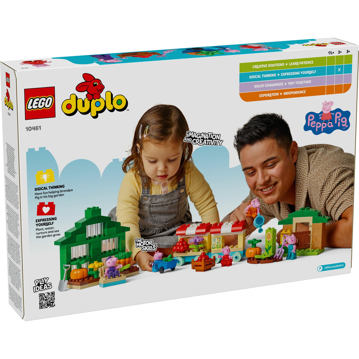LEGO® DUPLO® Peppa Pig Grandpa Pig's Garden and Greenhouse 10461