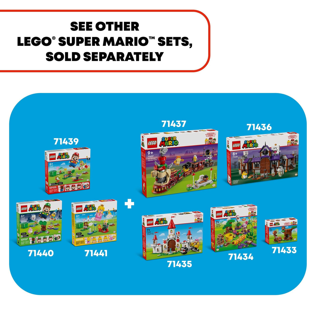 LEGO® Super Mario Bowser Jr.’s Clown Car Model 71439