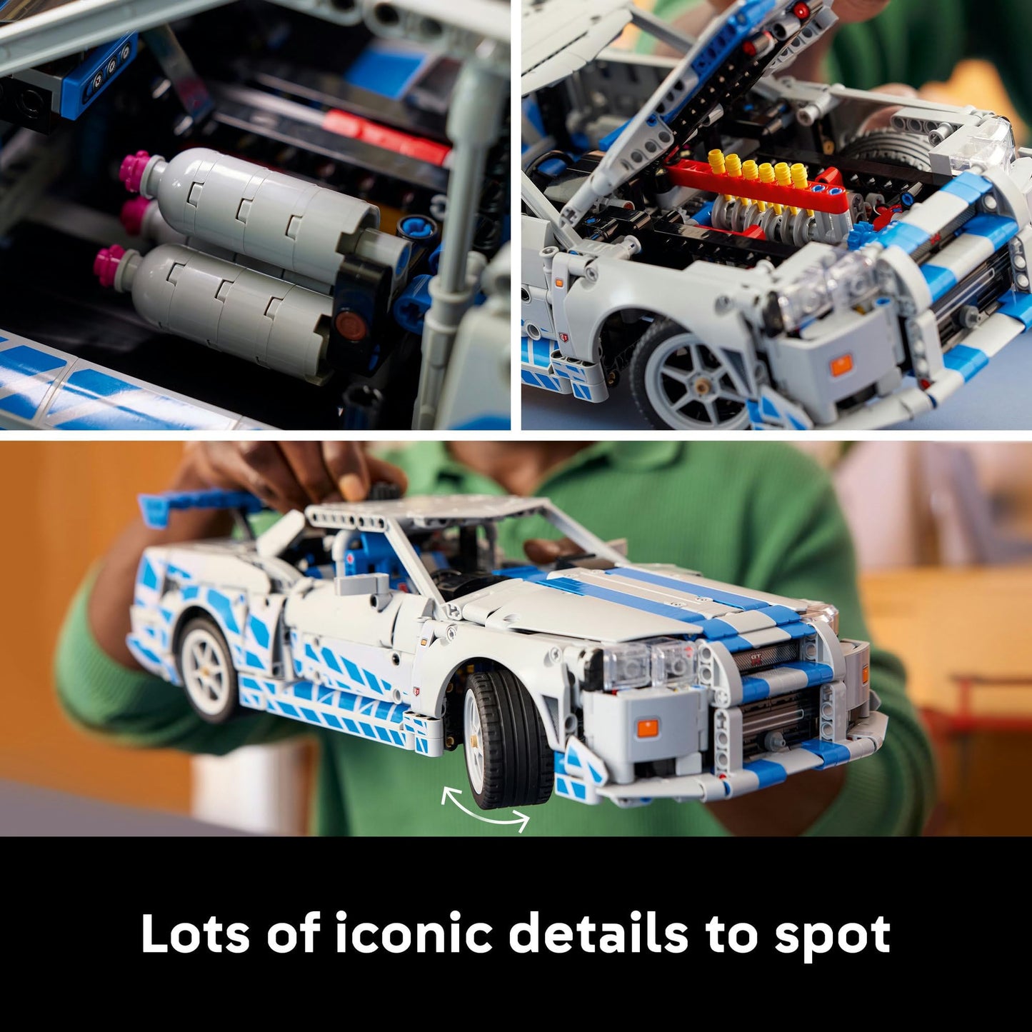 LEGO Technic 2 Fast 2 Furious Nissan Skyline GT-R (R34) Car 42210