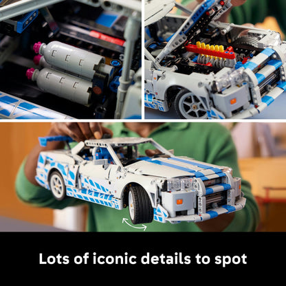LEGO Technic 2 Fast 2 Furious Nissan Skyline GT-R (R34) Car 42210