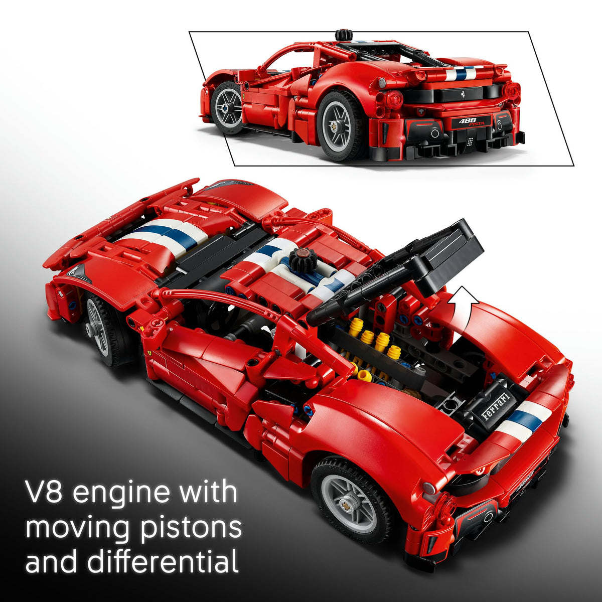 LEGO® Technic Ferrari 488 Pista Car 42235