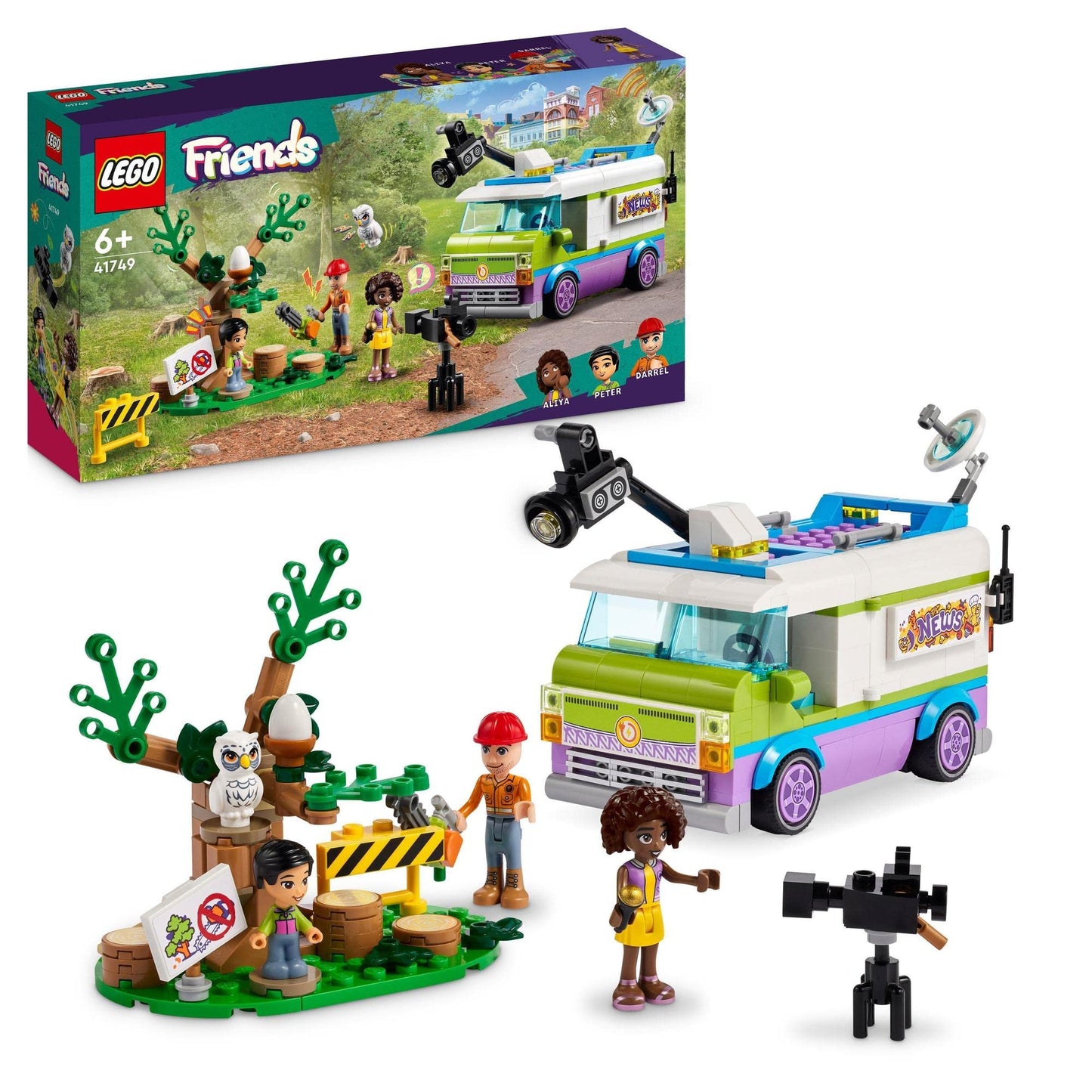 LEGO Friends Newsroom Van 41749