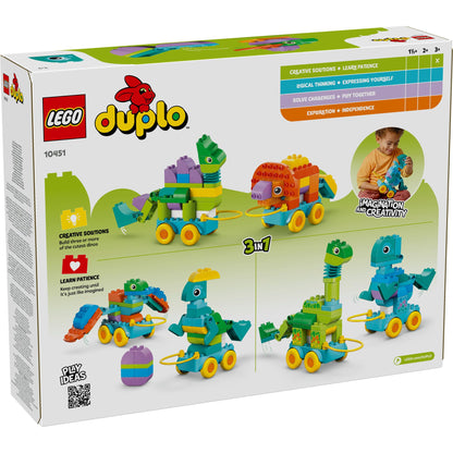 LEGO® DUPLO® Town 3in1 Dinosaurs on Wheels 10451