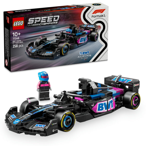 LEGO Speed Champions BWT Alpine F1 Team A524 Race Car 77248 Brick Island