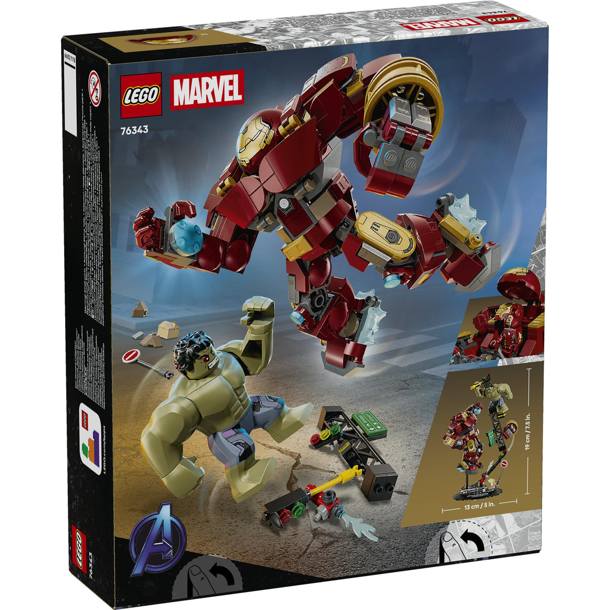 LEGO® ǀ Marvel Epic Battle: Hulkbuster vs.The Hulk 76343