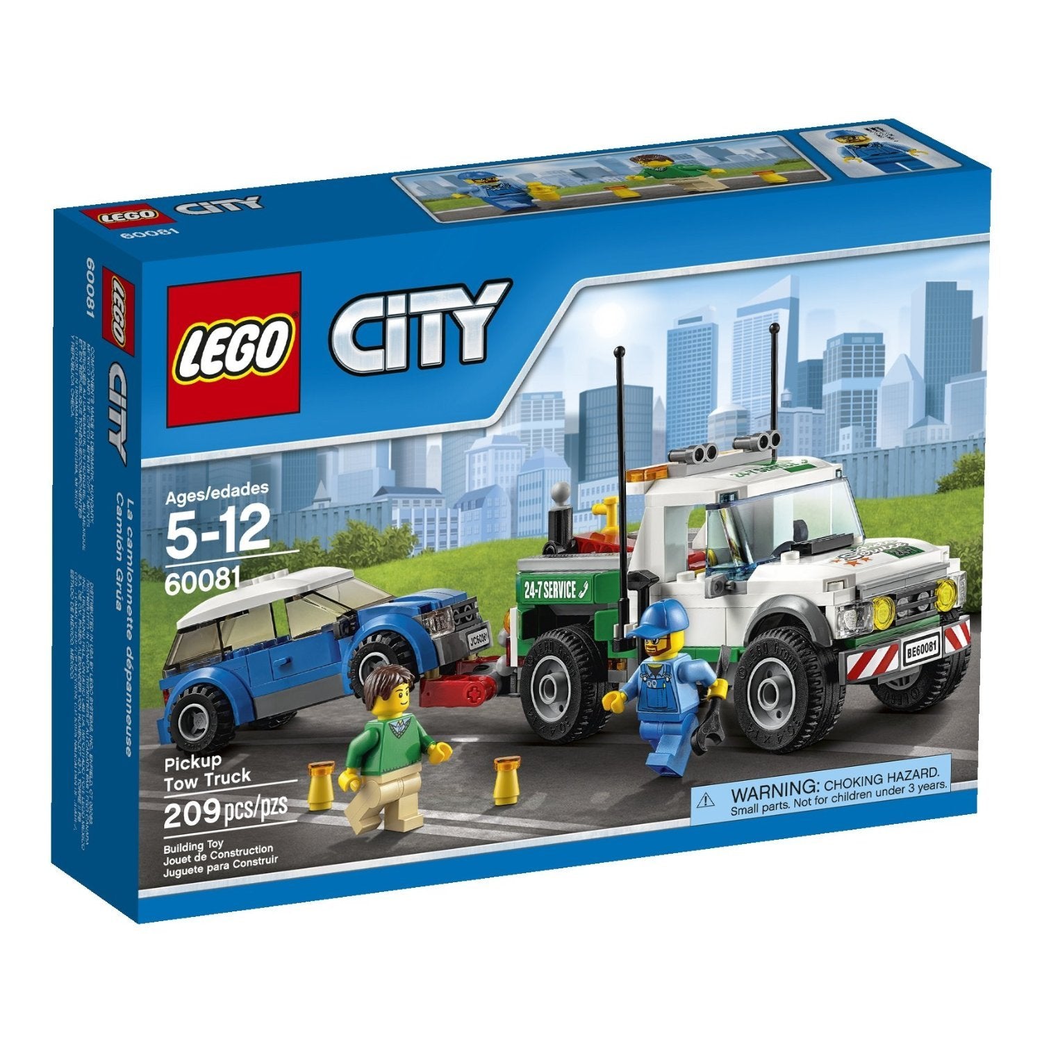 LEGO City Pickup Tow Truck 60081 Brick Island