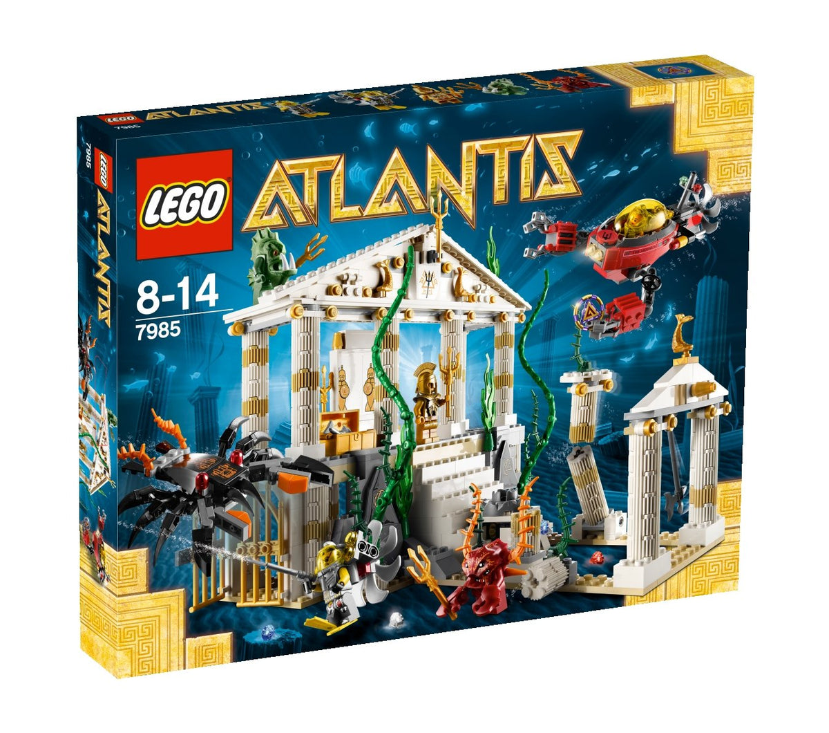 LEGO Atlantis Tempel von Atlantis 7985