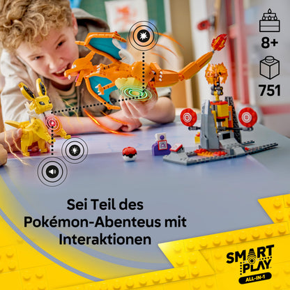 LEGO Pokémon™ SMART Play™: Charizard vs. Jolteon Ultimate Battle 72167
