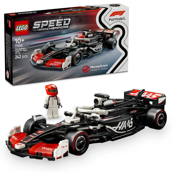 LEGO Speed Champions MoneyGram Haas F1 Team VF-24 Race Car 77250 Brick Island