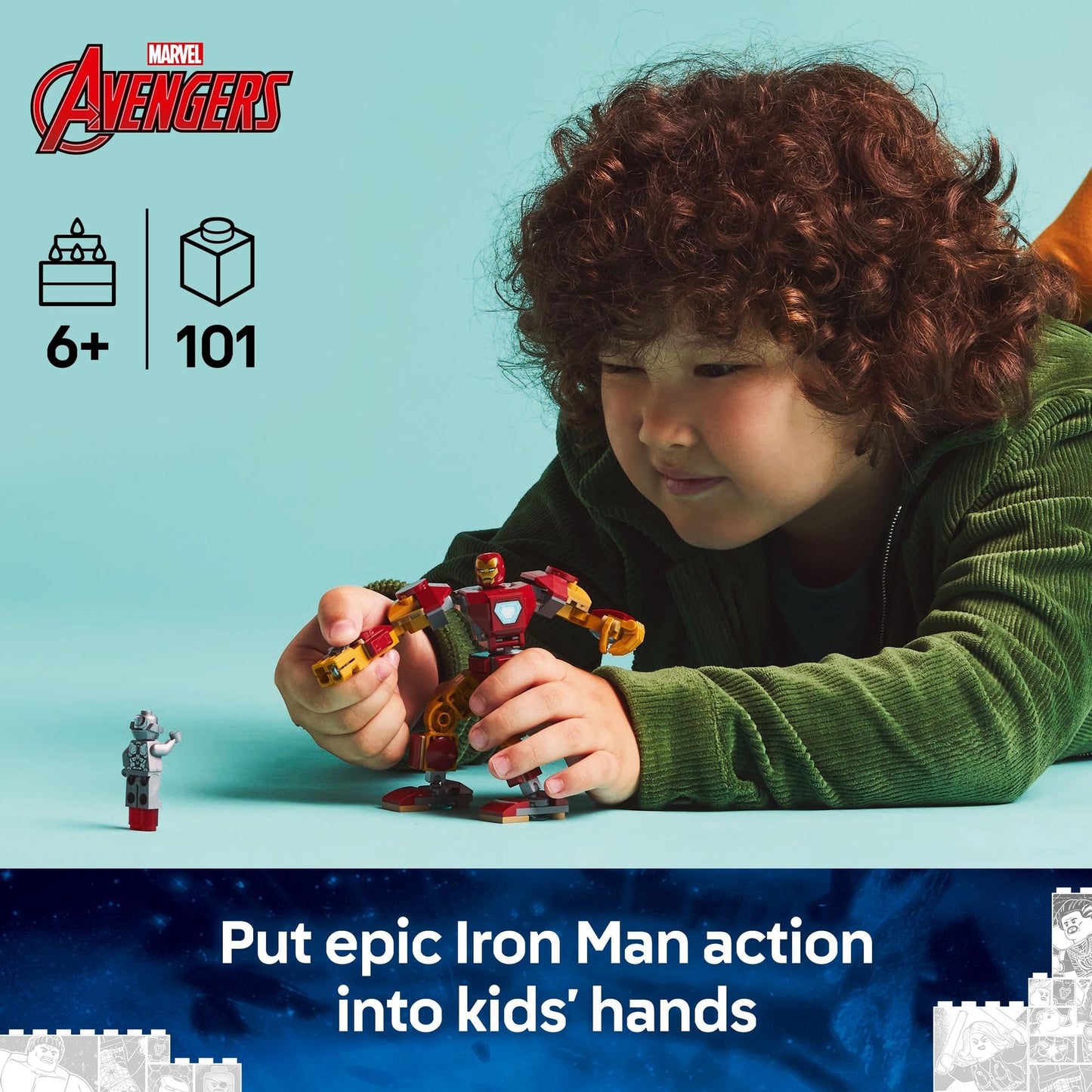 LEGO Marvel Iron Man Mech vs. Ultron 76307