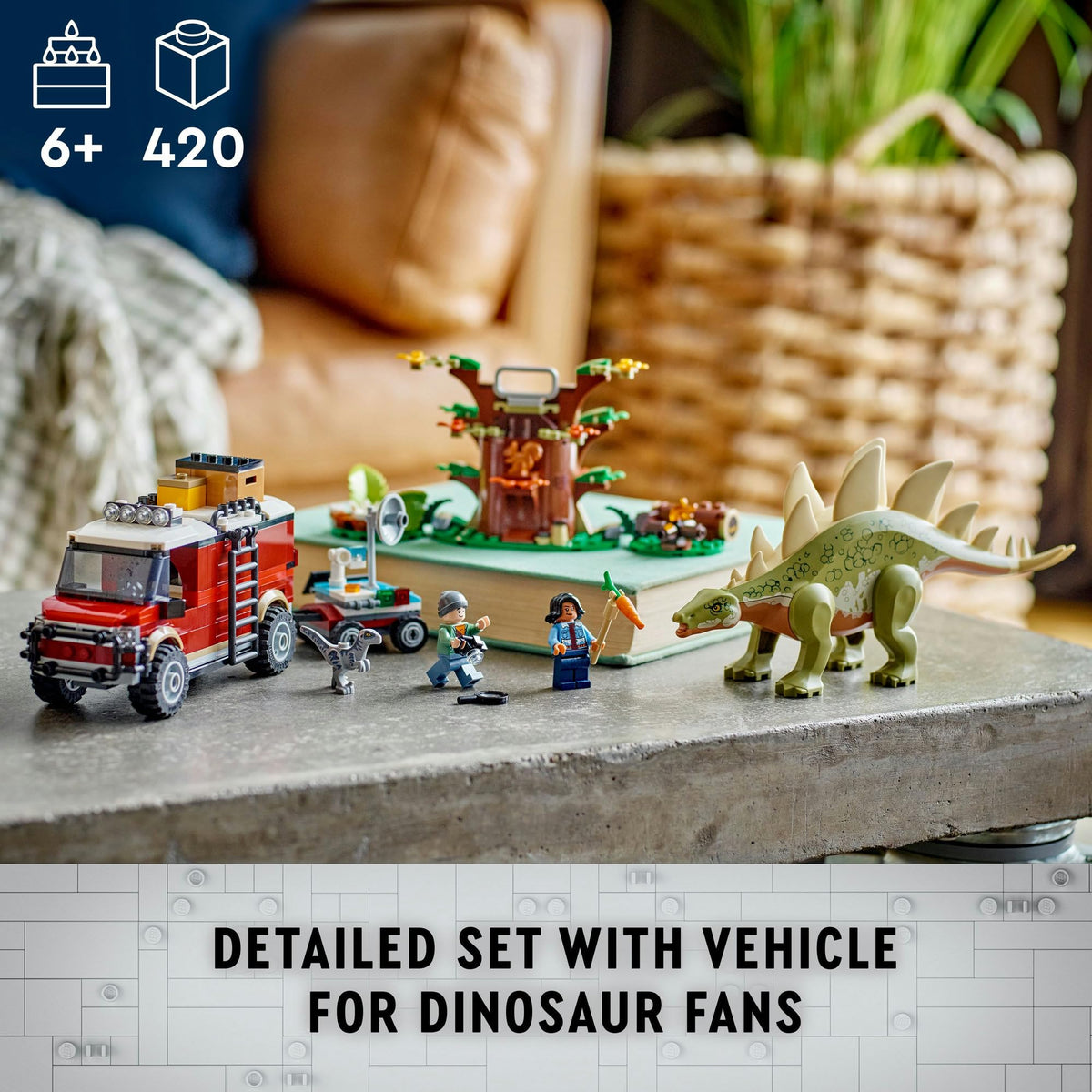 LEGO Jurassic World Dinosaur Missions: Stegosaurus Discovery 76965