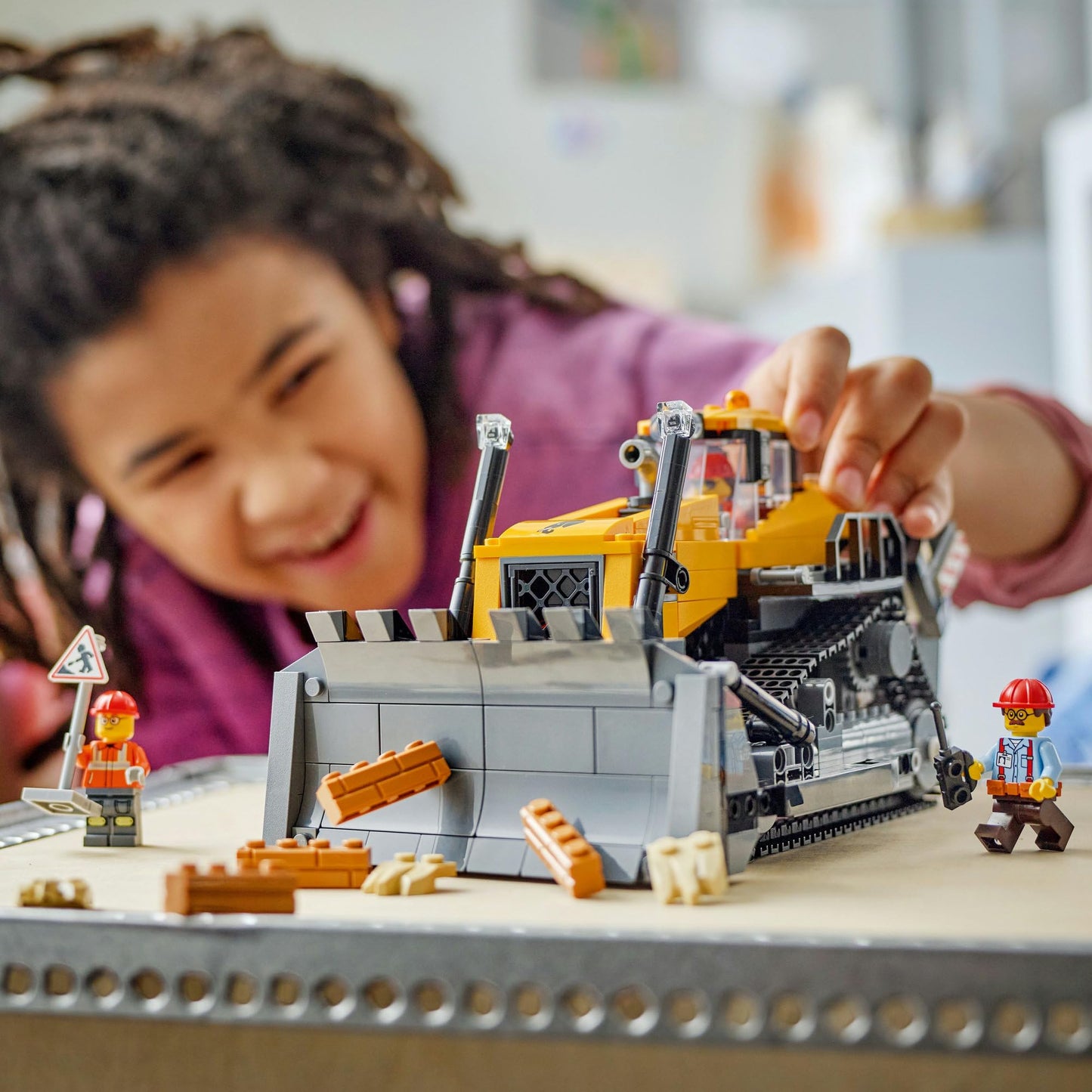 LEGO City Yellow Bulldozer 60466