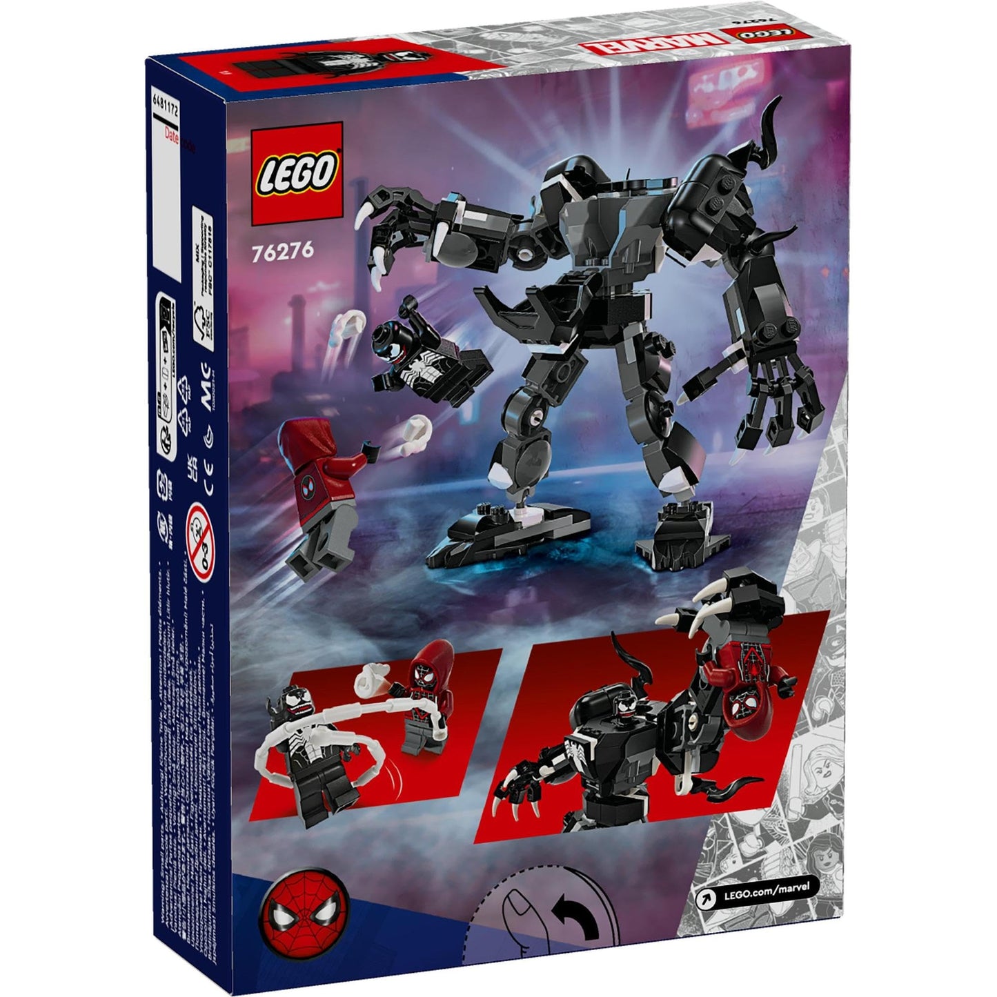 LEGO Super Heroes Marvel Venom Mech Armour vs. Miles Morales 76276