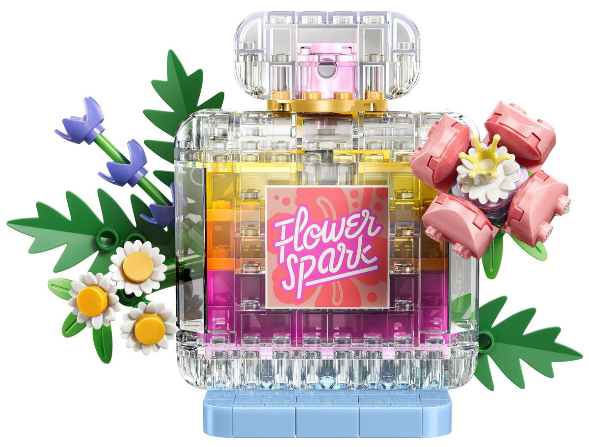 LEGO Creator Perfume Bottle: Flower Crush Toy, Birthday Gift 31383