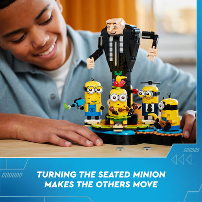 LEGO® Despicable Me Brick-Built Gru and Minions 75582