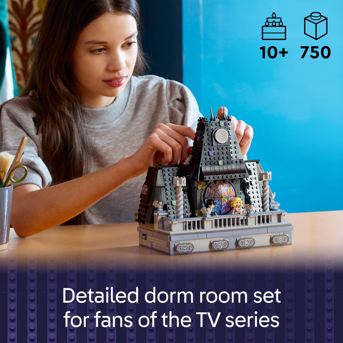 LEGO Wednesday & Enid's Dorm Room Playset 76781