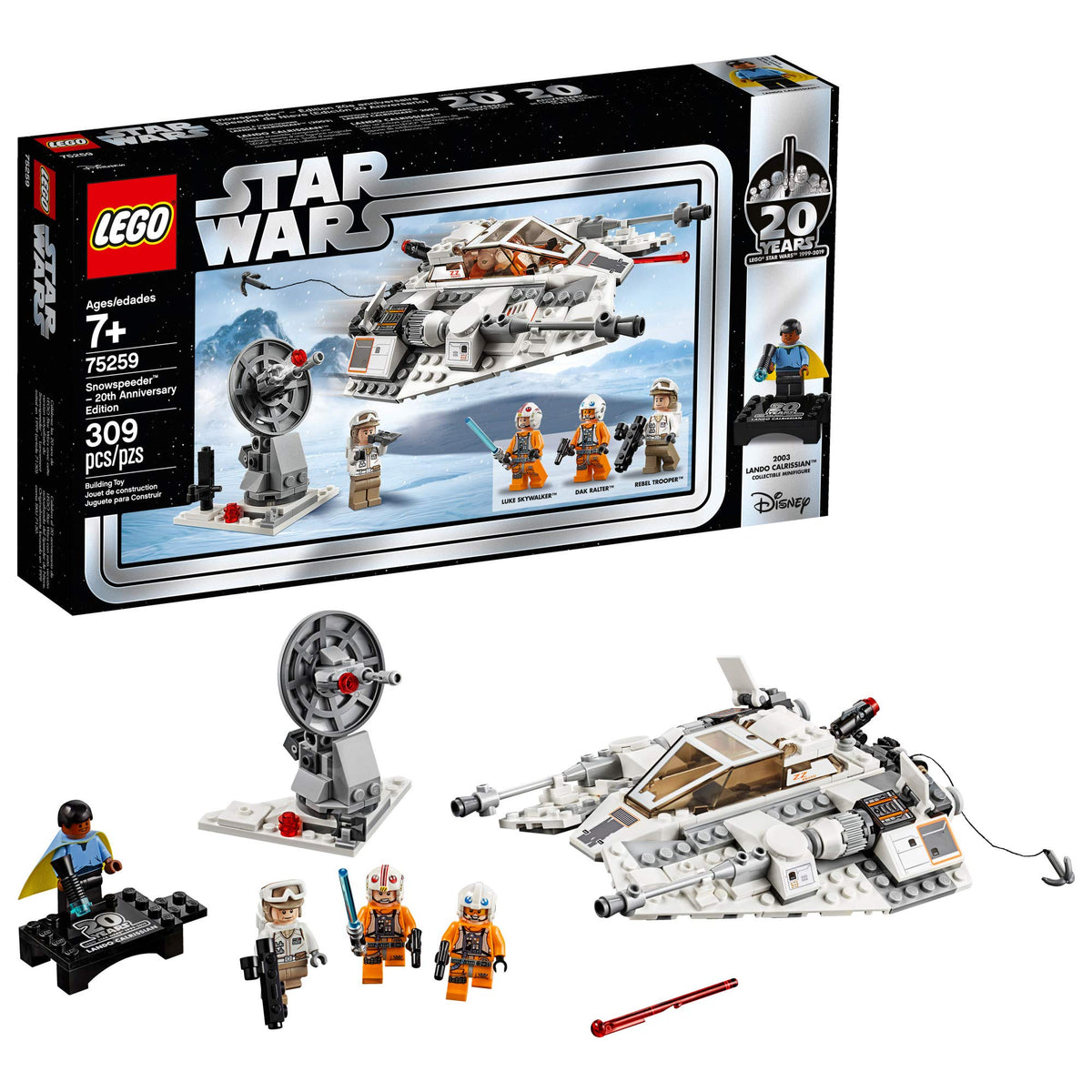 LEGO Star Wars: The Empire Strikes Back Snowspeeder – 20th Anniversary Edition 75259