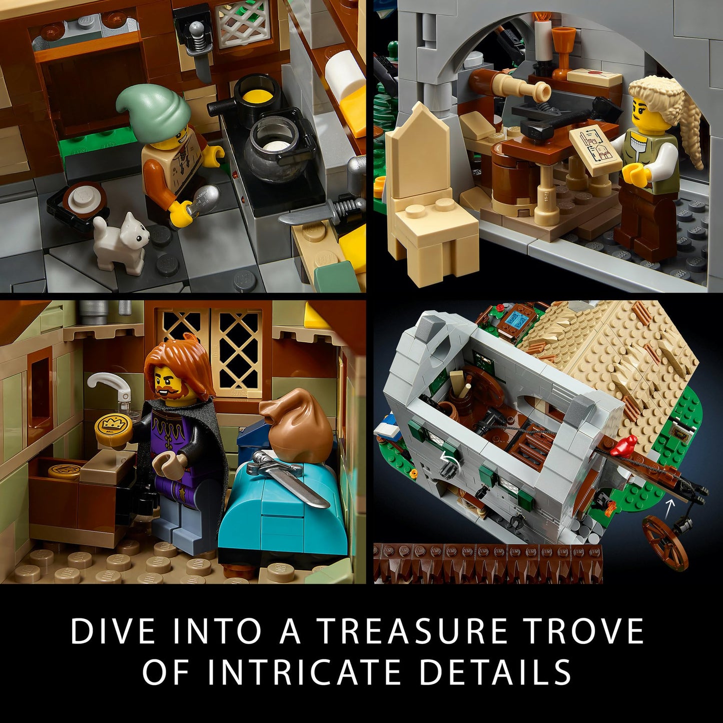 LEGO Icons Medieval Town Square 10332