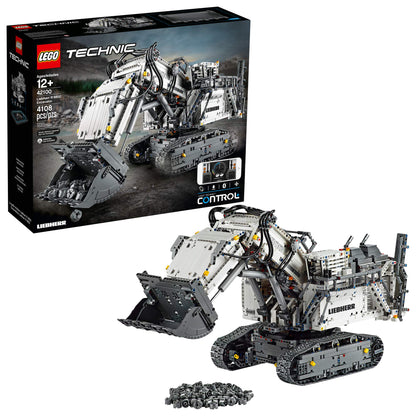 LEGO Technic Liebherr R 9800 Excavator 42100 Building Kit, New 2019 (4,108 Pieces)